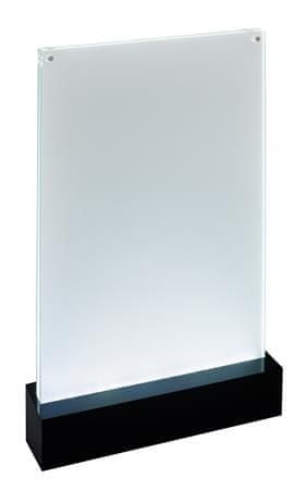 Sigel Prezentačný stojan, zvislý, LED, A4, SIGEL